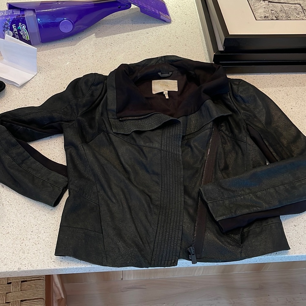 Maje Mixed Media jacket